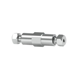 VHP Stainless Steel Union Assembly ZDV .007 thru hole